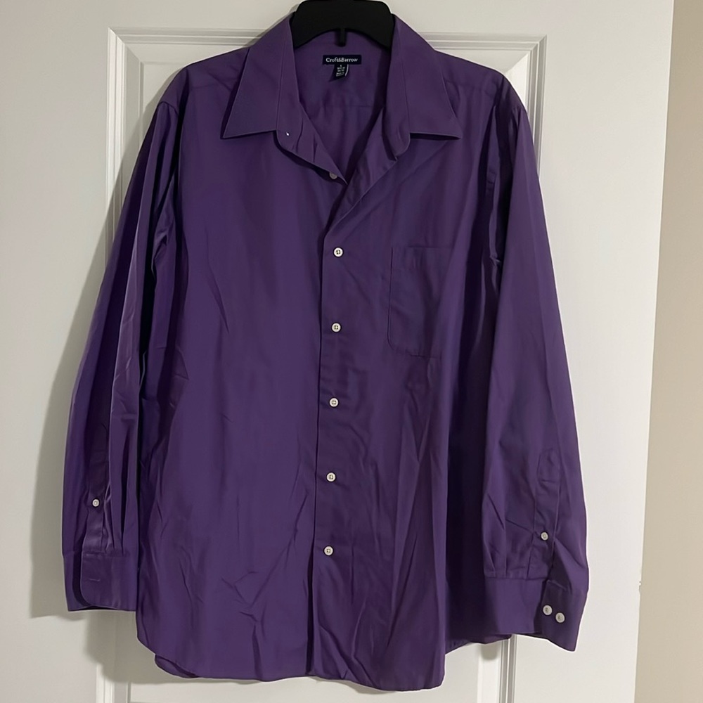 Croft & Barrow dress shirt 16 1/2-17, 34/35